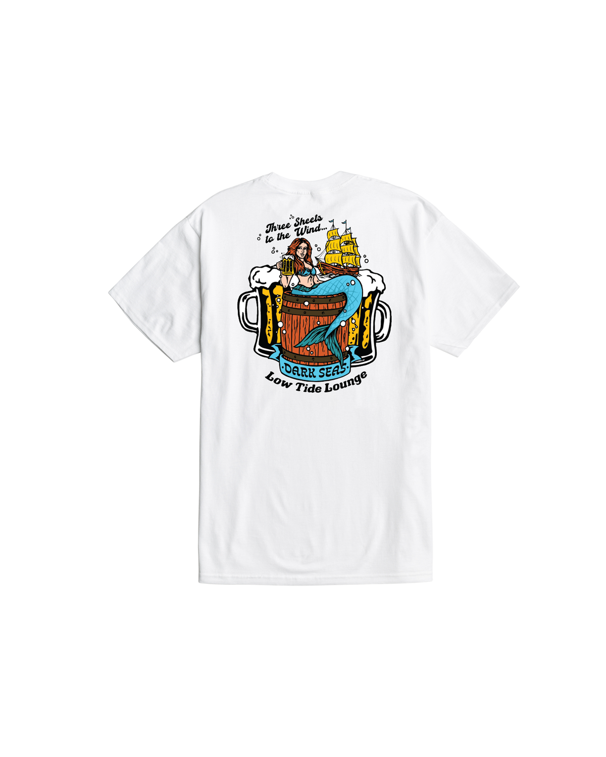 DARK SEAS THREE SHEETS TEE