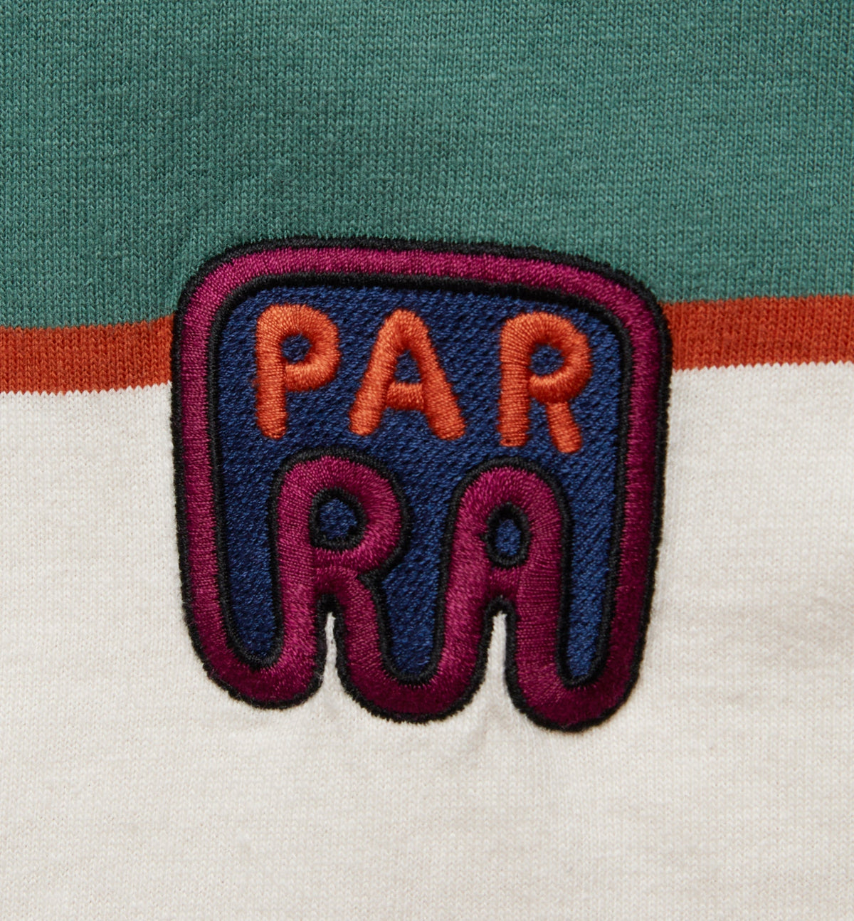 BY PARRA FAST FOOD LOGO STRIPED