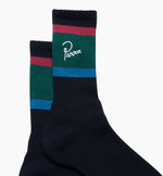 BY PARRA SCRIPT LOGO CREW SOCKS