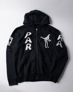 By Parra Zipped pigeon zip hooded