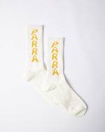 BY PARRA HOLE LOGO CREW SOCKS