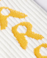 BY PARRA HOLE LOGO CREW SOCKS