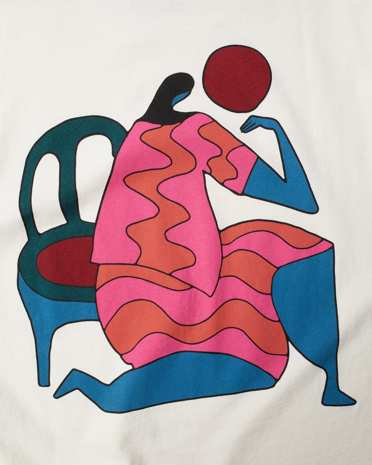 BY PARRA FACE BALL TEE