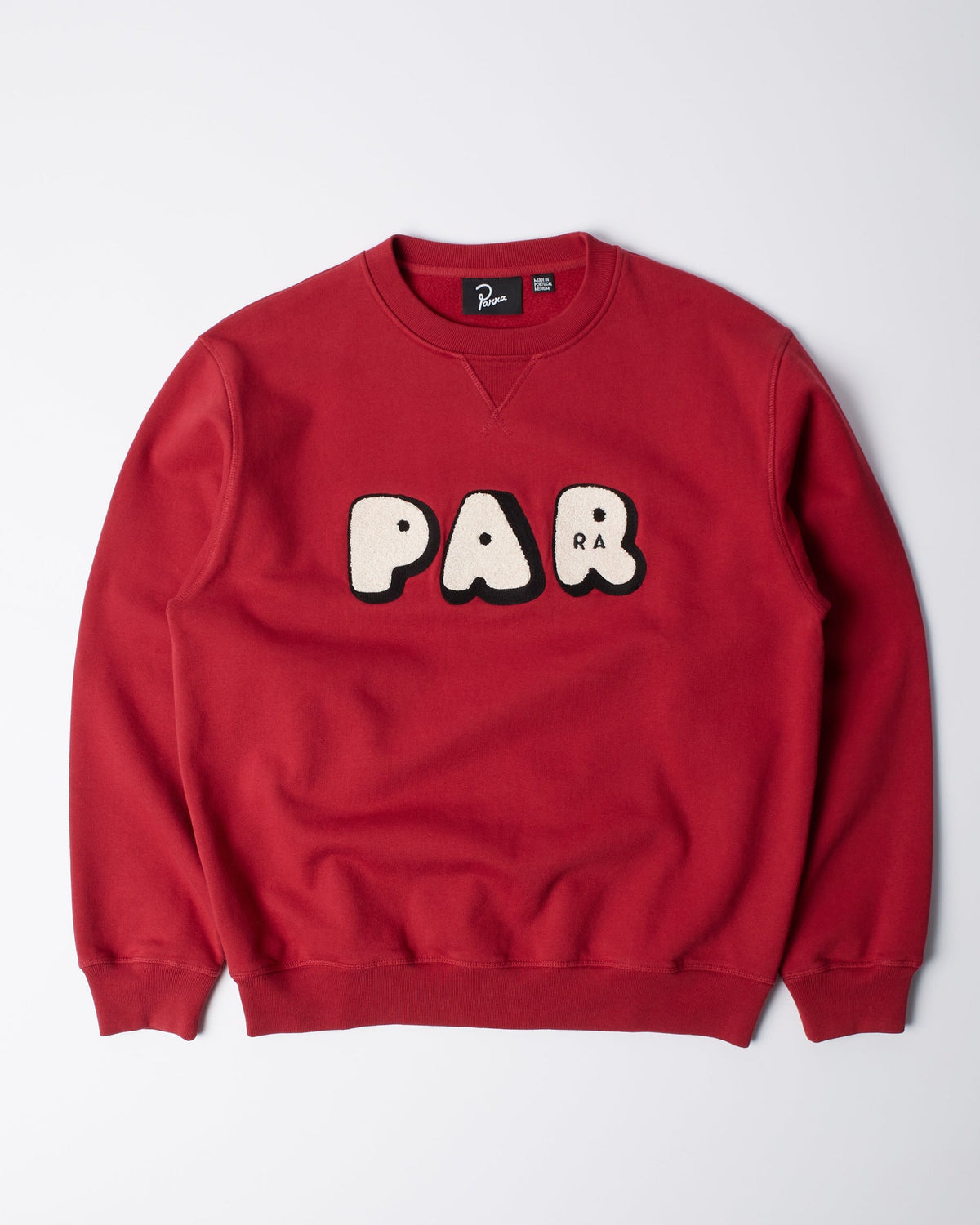 BY PARRA ROUNDED PAR CREW NECK SWEATSHIRT