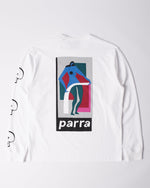 BY PARRA LOWERING THE BAR LONG SLEEVE TEE