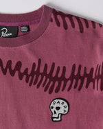 BY PARRA STITCHED SKULL LONG SLEEVE TEE