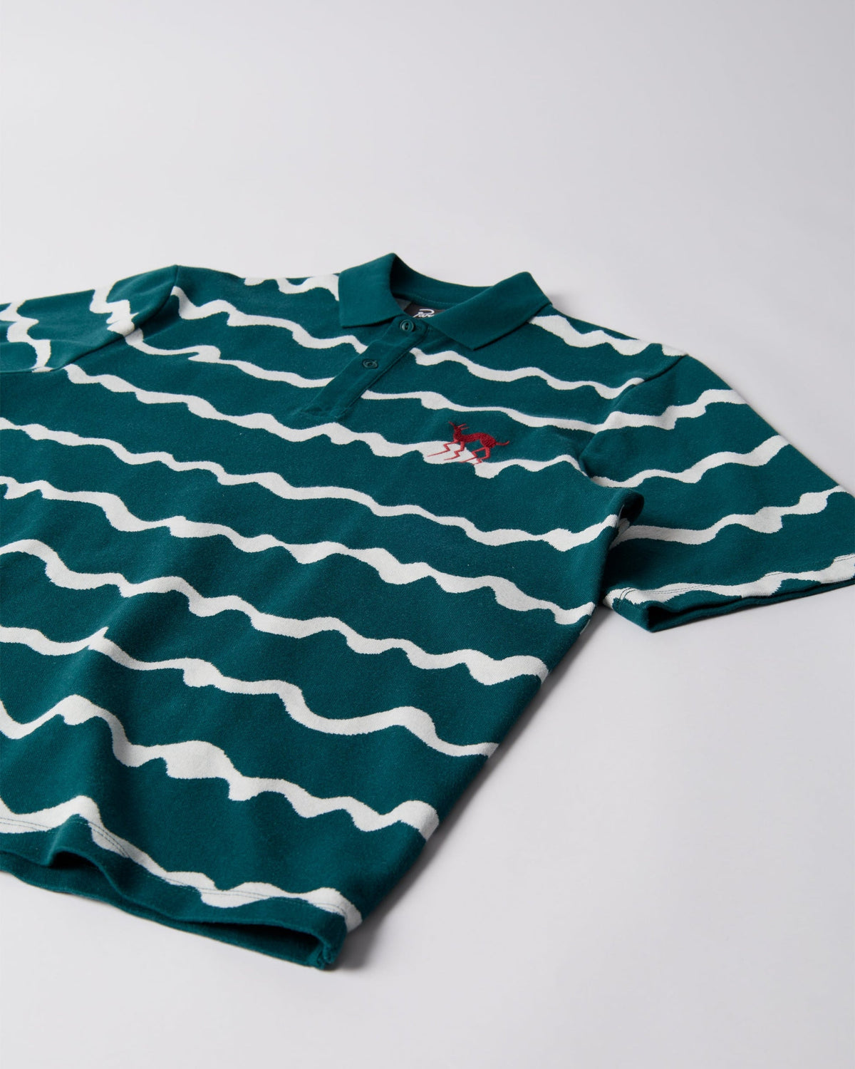 BY PARRA BROKEN WAVES POLO SHIRT
