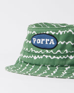 BY PARRA BROKEN WAVES BUCKET HAT