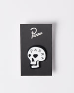 BY PARRA SKULLED ENAMEL PIN