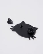 BY PARRA SAD CAT ENAMEL PIN