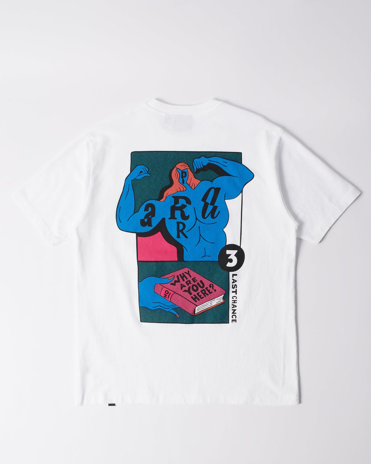 BY PARRA WHY ARE YOU HERE TEE