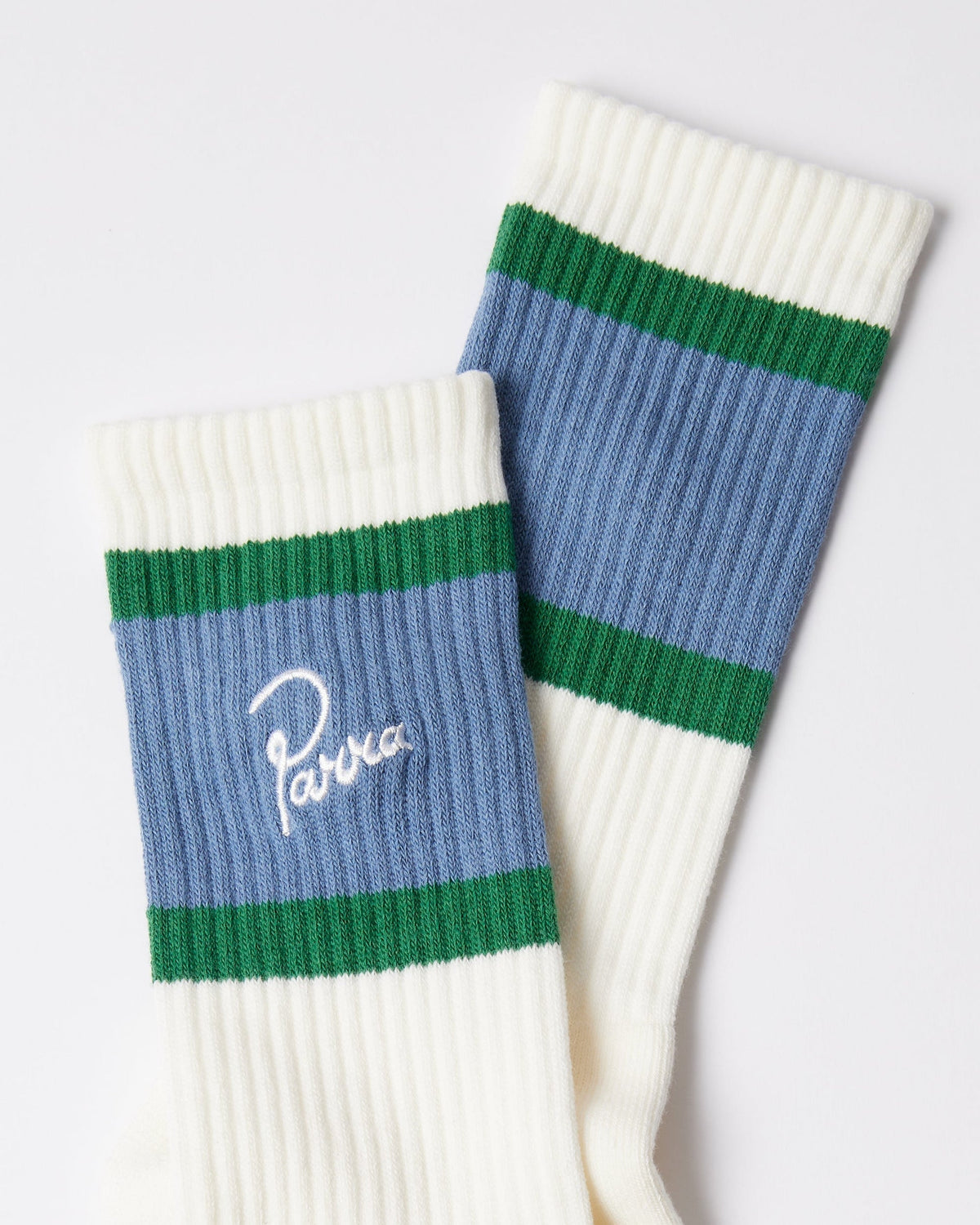 BY PARRA SIGNATURE STRIPED CREW SOCKS
