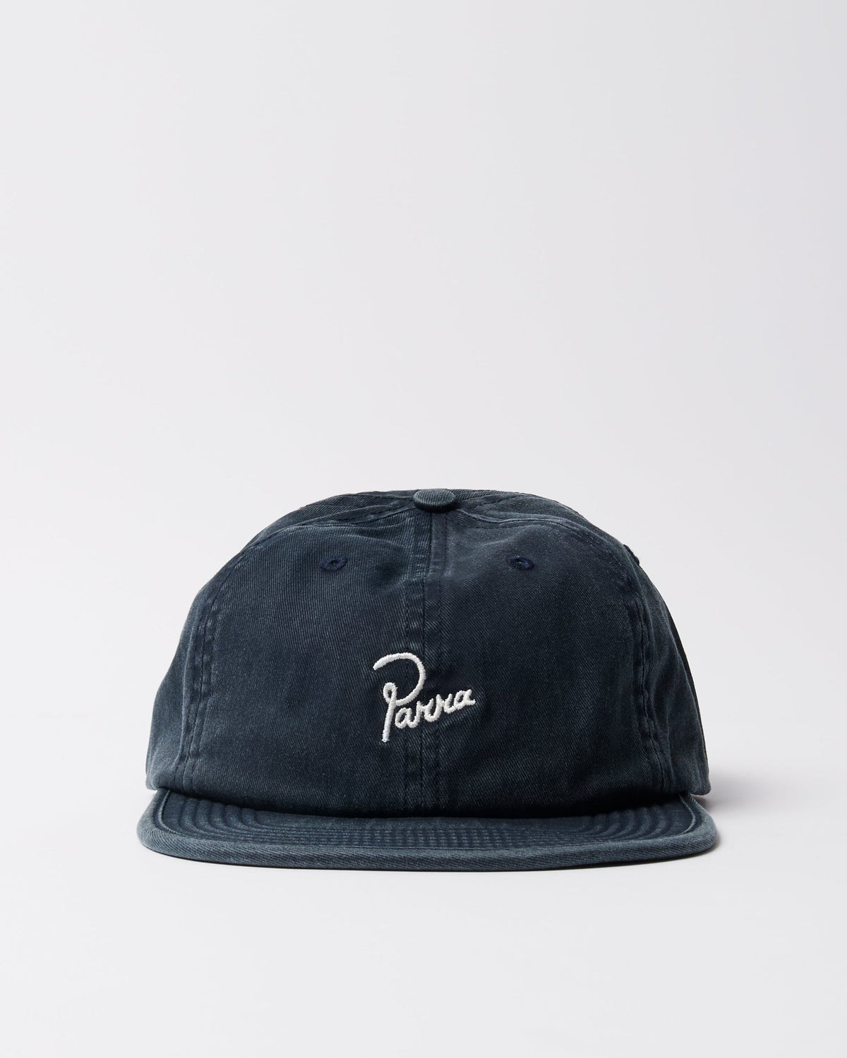 BY PARRA Signature 6 panel hat Blue