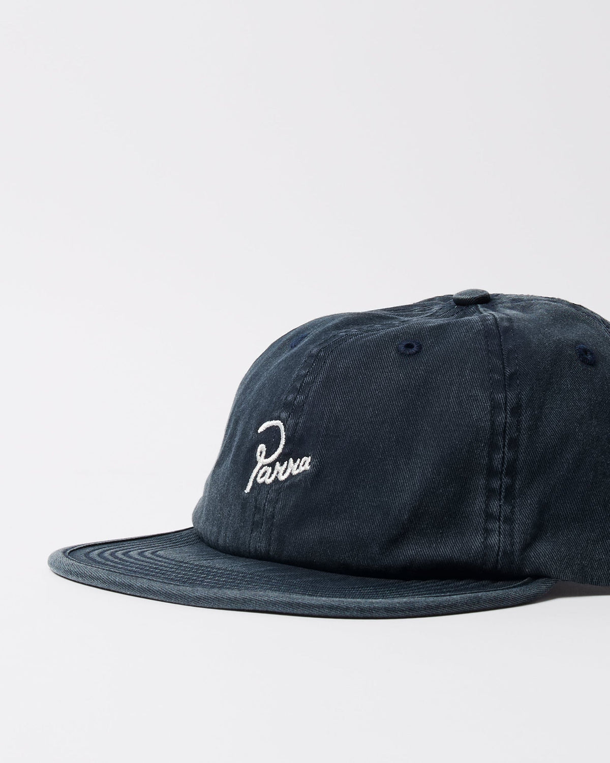 BY PARRA Signature 6 panel hat Blue
