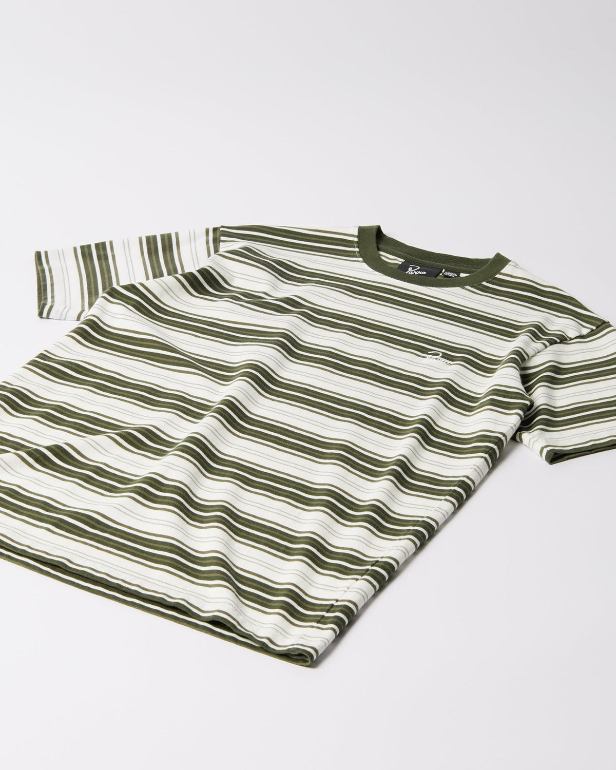 BY PARRA SIGNATURE STRIPED T-SHIRT
