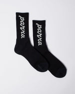 BY PARRA LOWERCASE SCRIPTLOGO CREW SOCKS