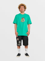 VOLCOM TOKYO TRUE FEATURED ARTIST YUSUKE SERVICES LOOSE SHORT -