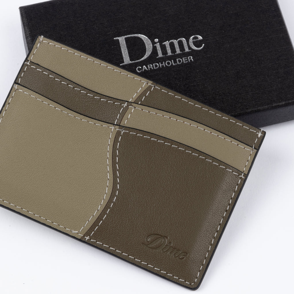 DIME WAVE LEATHER CARD HOLDER