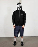 PLEASURES BALACLAVA ZIP HOODIE