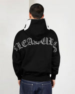 PLEASURES BALACLAVA ZIP HOODIE