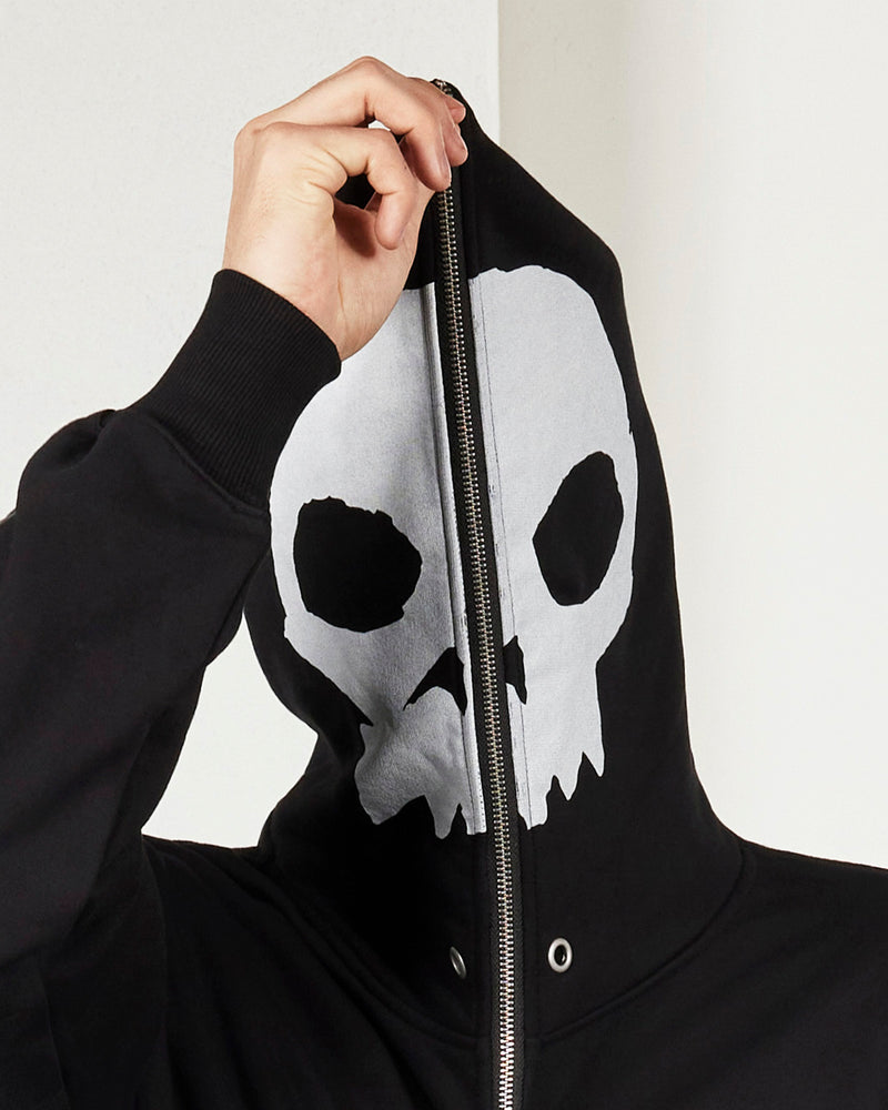 PLEASURES BALACLAVA ZIP HOODIE