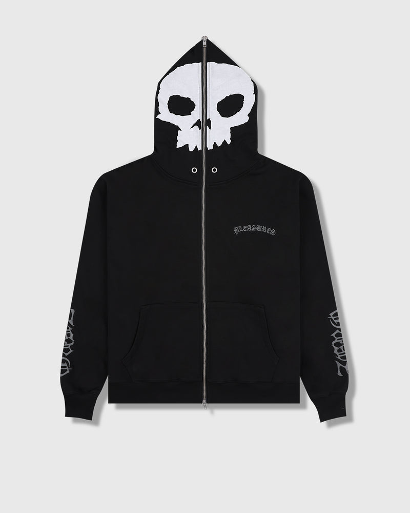 PLEASURES BALACLAVA ZIP HOODIE