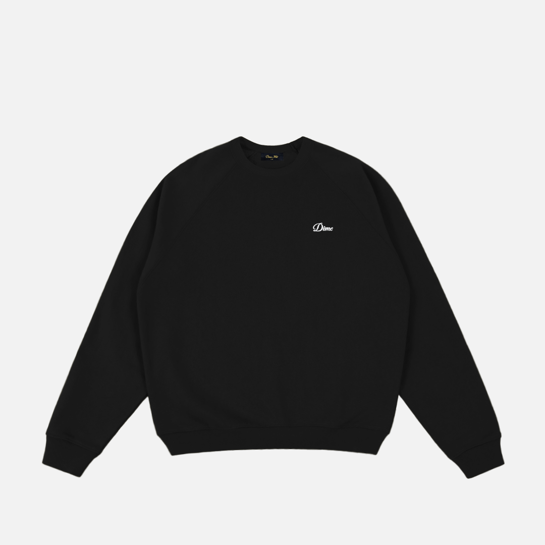 DIME CURSIVE SMALL LOGO CREWNECK