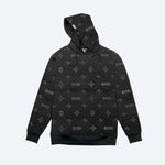DGK MONOGRAM HOODED FLEECE BLACK
