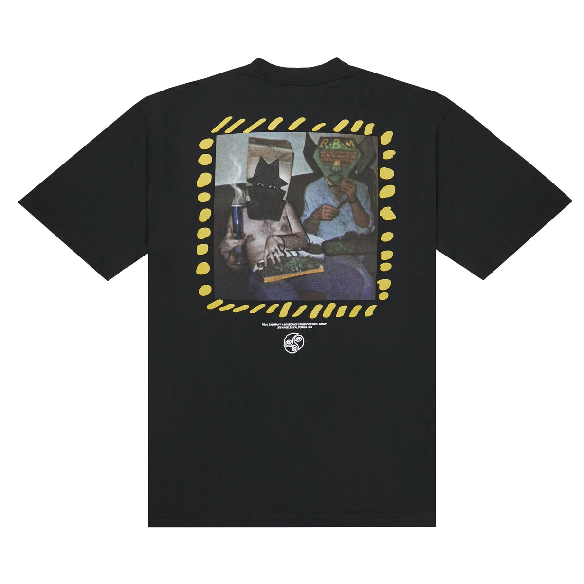 REAL BAD MAN MASKED MEN SS TEE