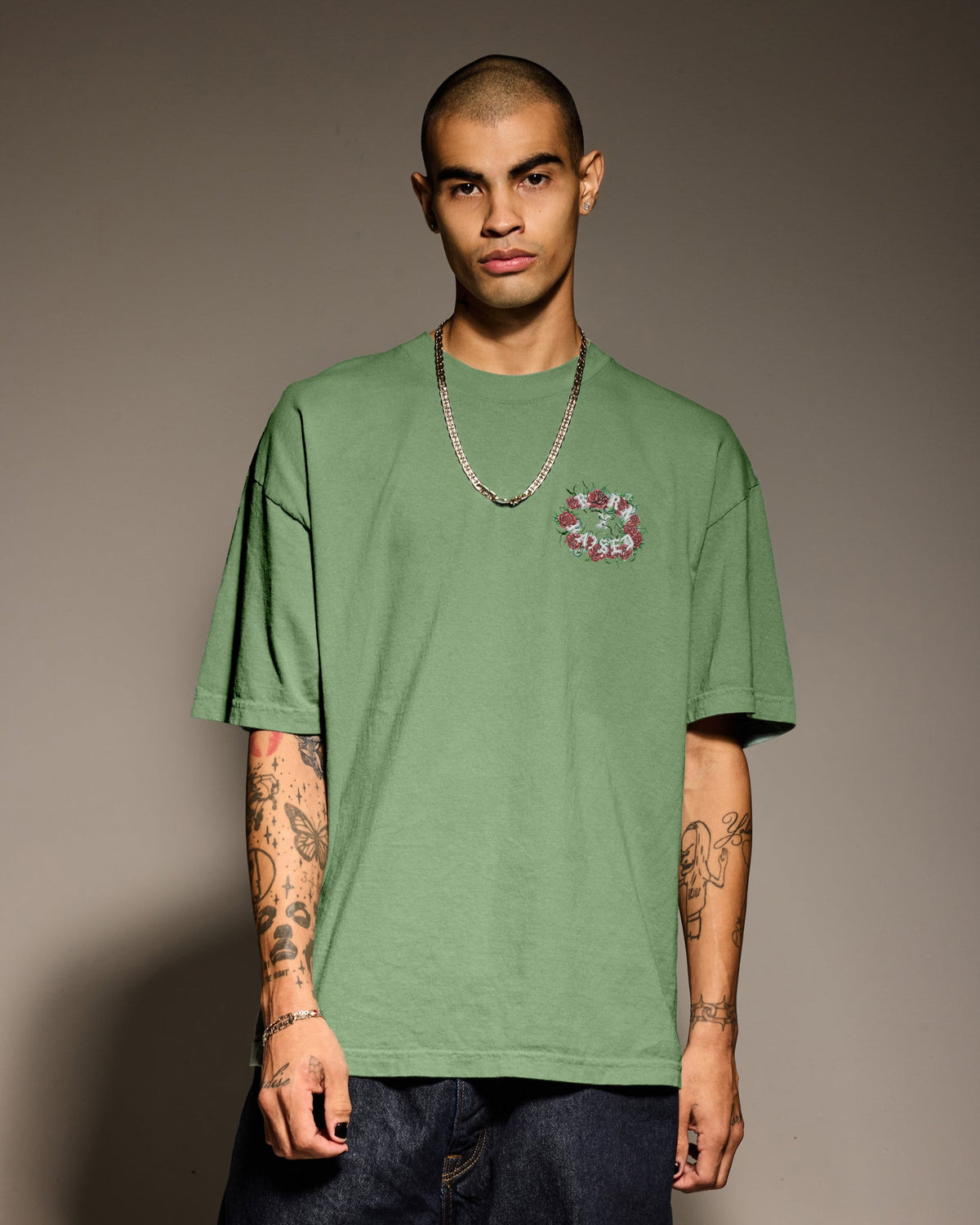 BXR ROSES ROCKER TEE