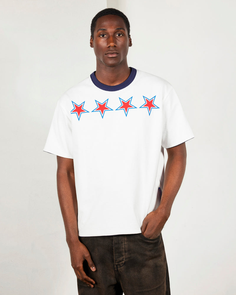 PLEASURES STARS REVERSIBLE SHIRT