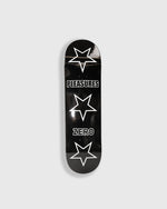PLEASURES STARS SKATE DECK