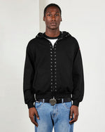PLEASURES DANE STUDDED HOODIE