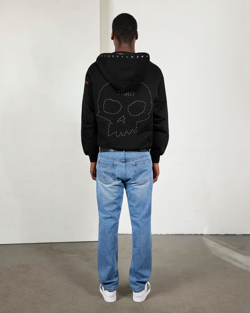 PLEASURES DANE STUDDED HOODIE