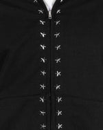 PLEASURES DANE STUDDED HOODIE