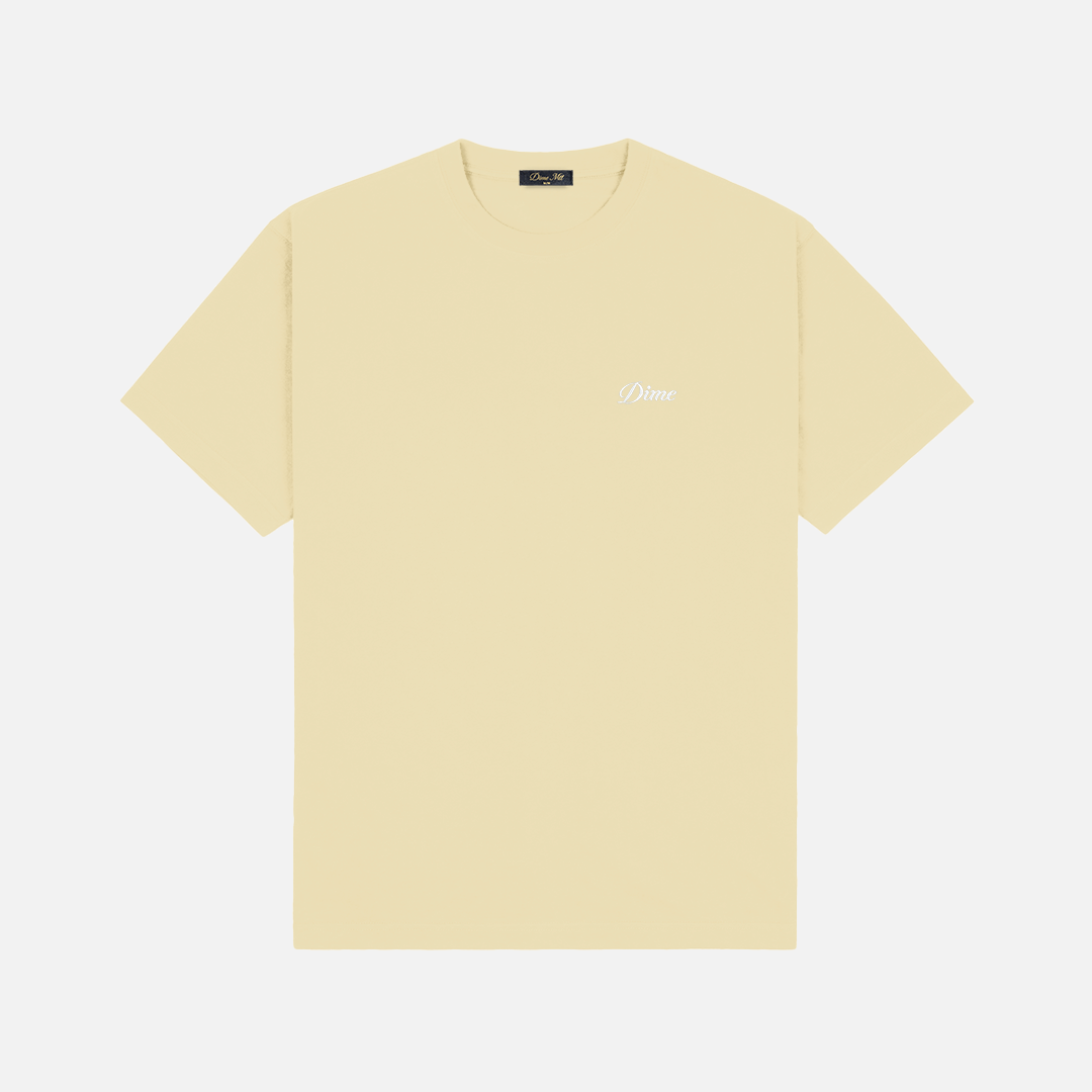 DIME CURSIVE SMALL LOGO TEE