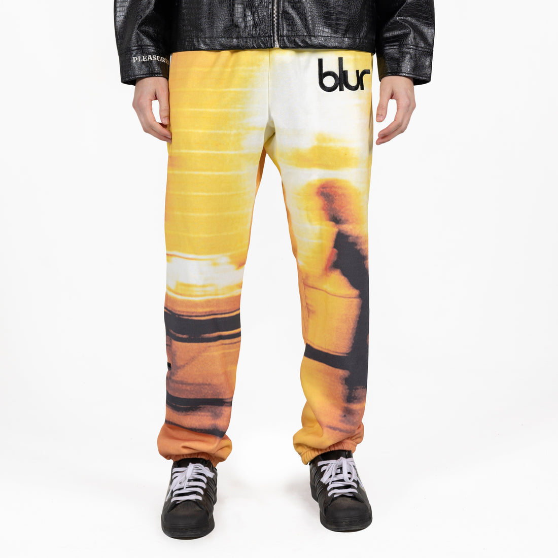 pleasures blur sweatpants