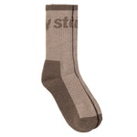 Stussy logo jacquard trail socks