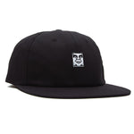 obey icon face 6 panel strapback