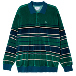 Obey clifton velour polo