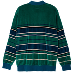 Obey clifton velour polo