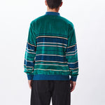 Obey clifton velour polo