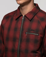 stussy shadow plaid bryan jacket