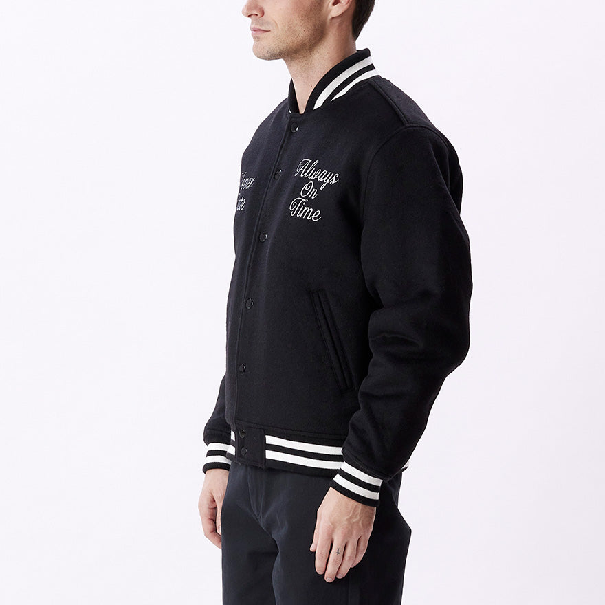 Obey Time Varsity Jacket