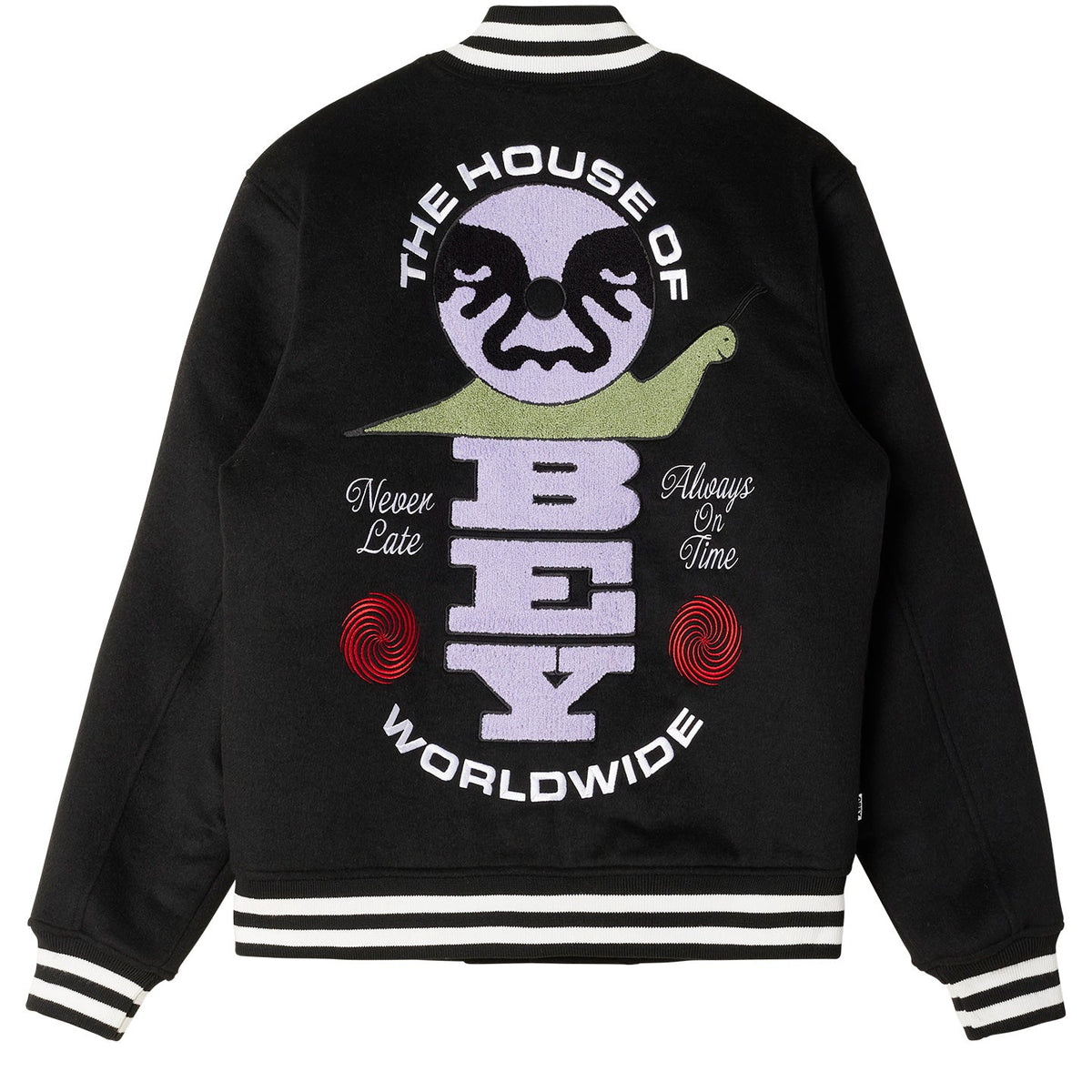 Obey Time Varsity Jacket