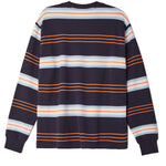 obey berto thermal stripe tee ls