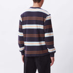 obey berto thermal stripe tee ls