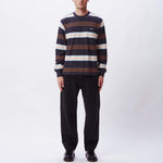 obey berto thermal stripe tee ls