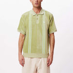Obey stefano velour polo ss