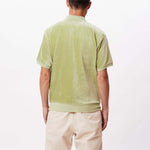 Obey stefano velour polo ss